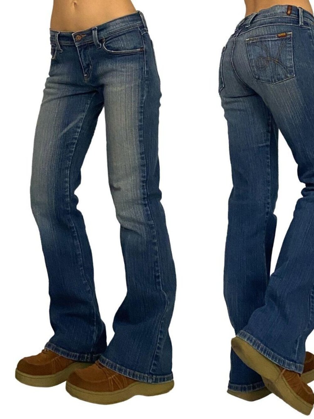 2000's y2k Bongo low to mid rise bootcut jeans